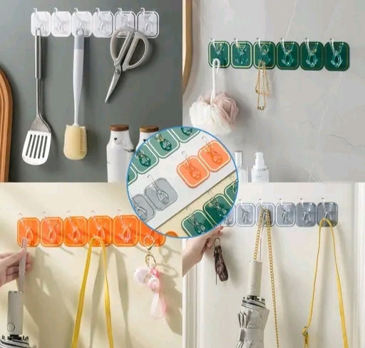 Heavy-Duty Mounting Strips - No Drill Hooks for Tile, Glass & Metal | 10KG Hold