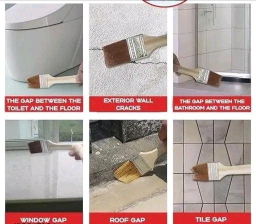 Ultra-Strong Transparent Waterproof Adhesive Sealant – Heat & Cold Resistant Gap Filler for Bathrooms, Windows, and Roofs