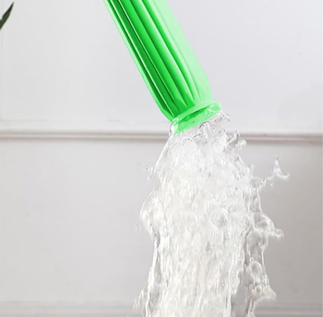 2-in-1 Dehydrated Self-Wringing Microfiber Mop with 360° Rotatable & Adjustable Handle