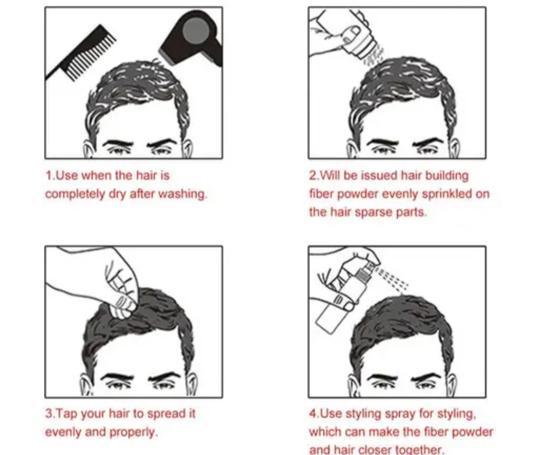 Scheibe Hair Building Fibers
