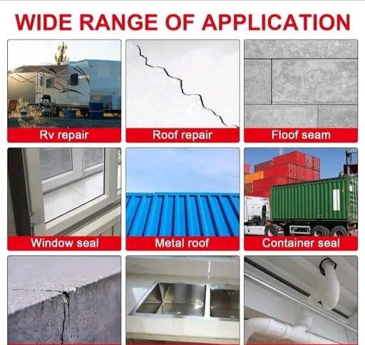 Ultra-Strong Waterproof Seal Tape – Leak Stop Solution for Roof, Pipes, RV & More