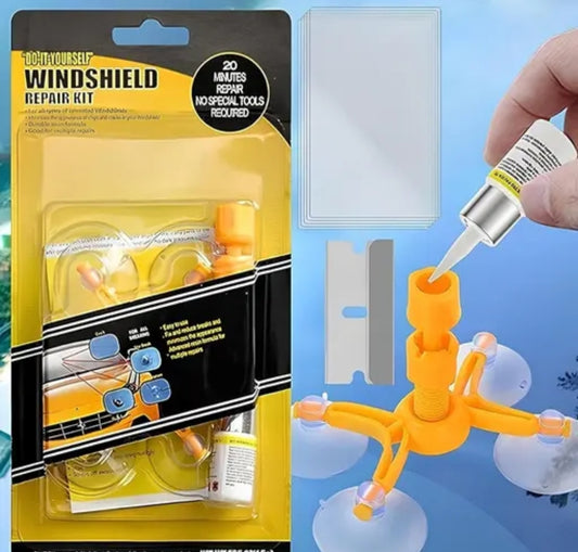 DIY Windshield Crack Repair Kit – Quick Fix for Chips & Cracks