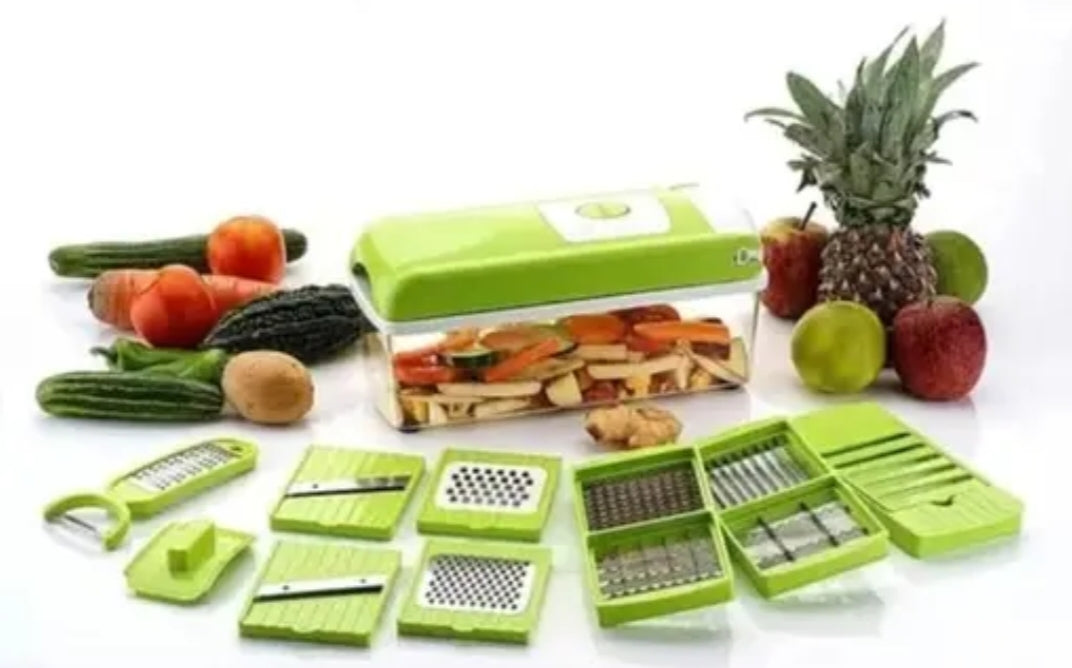 9-in-1 Vegetable Cutter with Basket