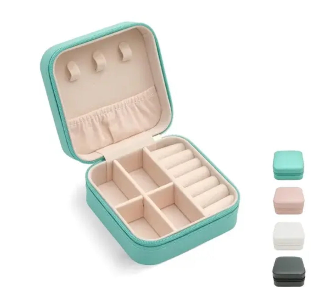 Mini Travel Jewelry Organizer Box (3 Colors)