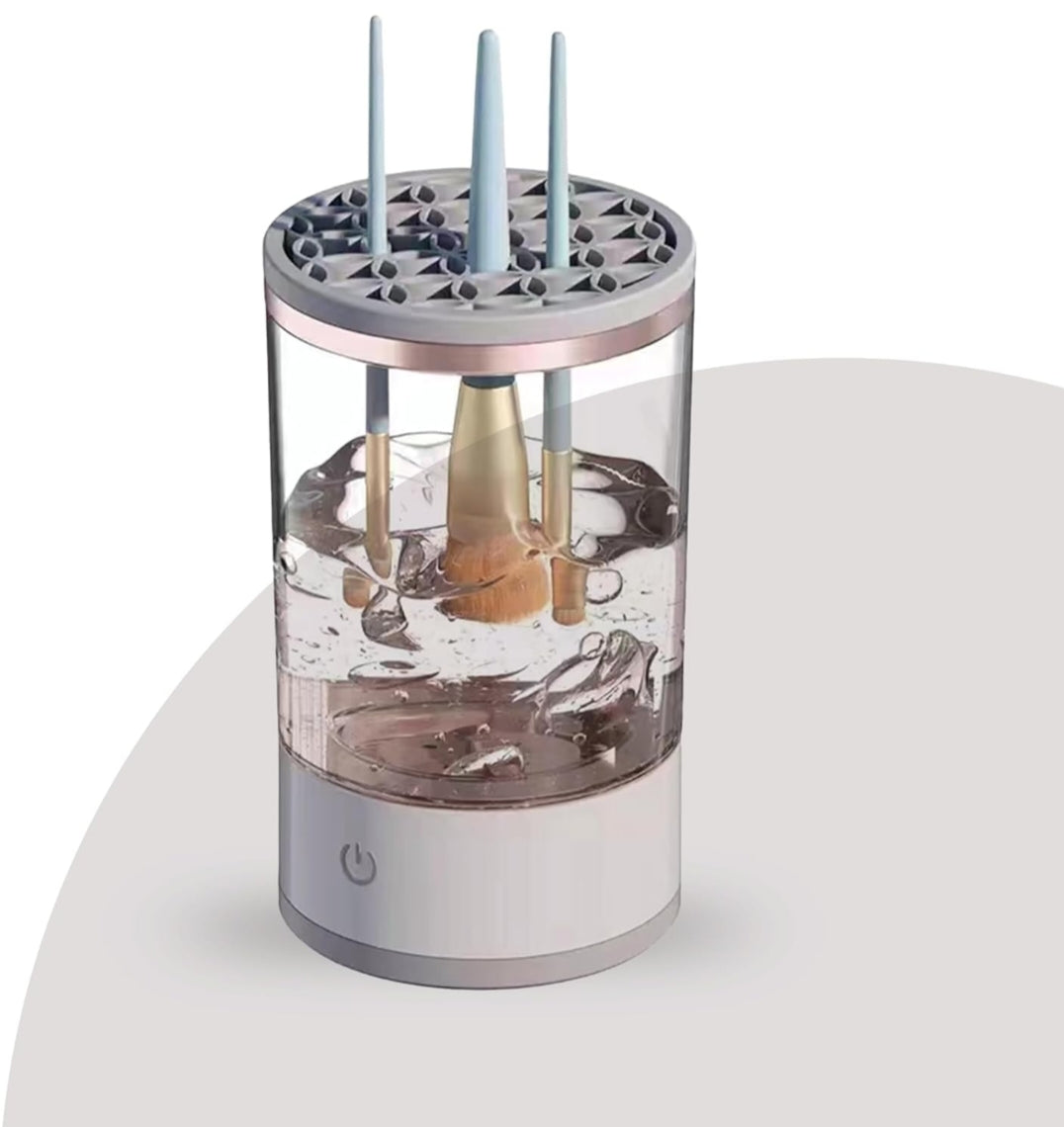 LEGEPRIME PICK High-Efficiency Makeup Cleaner Machine – One-Touch Sensor, Low Noise, Universal Brush Cleaning