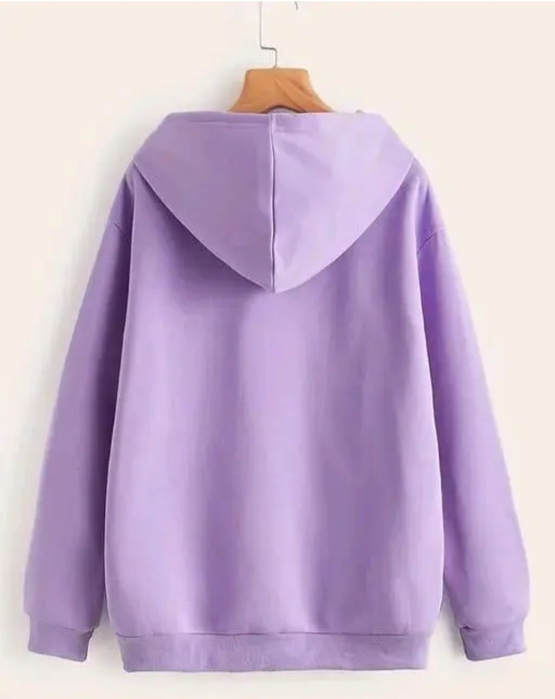 Unisex Purple Colorblock Hoodie – Bold Style with Cozy Comfort
