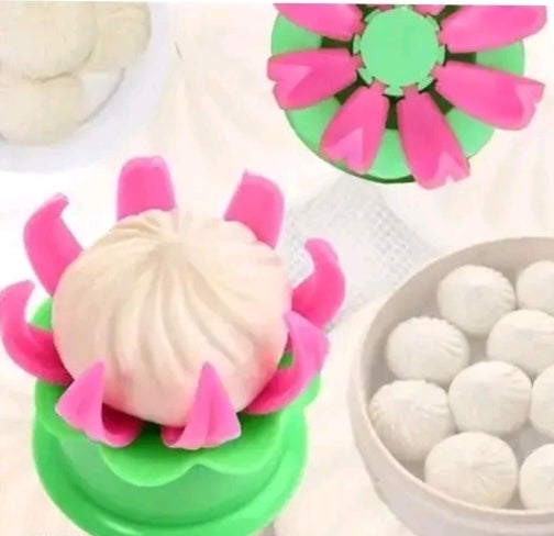 Creative Steamed Bun Mold – Eco-Friendly Plastic Dumpling Maker for Perfectly Shaped Buns (8.5cm) – Easy to Use & Dishwasher Safe"