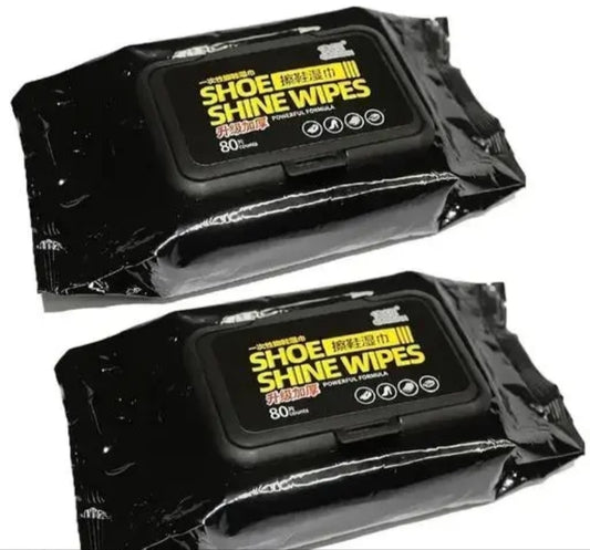 "Instant Shoe Shine Wipes – Quick, Effortless Cleaning for Sneakers & Leather"