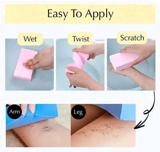 Ultra Soft Exfoliating Bath Sponge for Dead Skin Removal | Magic Body Scrubber Daki