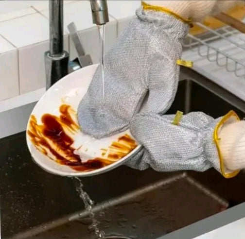 Heat-Resistant Dishwashing Gloves