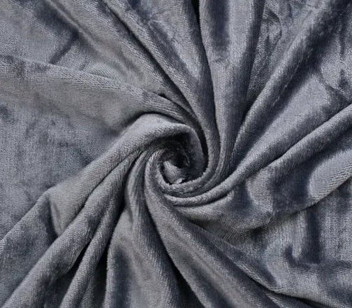 Luxurious Velvet Elastic Fitted Bedsheet Set with 2 Pillow Covers - Plush & Winter Warm