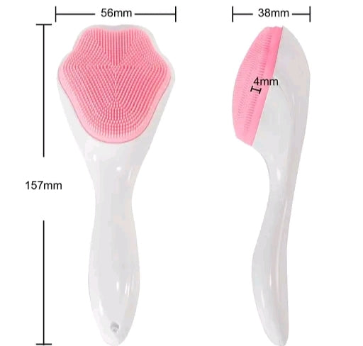 Purr-fect Clean: Cute Cat Paw Silicone Cleansing Brush for Deep & Gentle Skin Cleaning