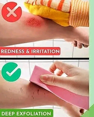 Ultra Soft Exfoliating Bath Sponge for Dead Skin Removal | Magic Body Scrubber Daki