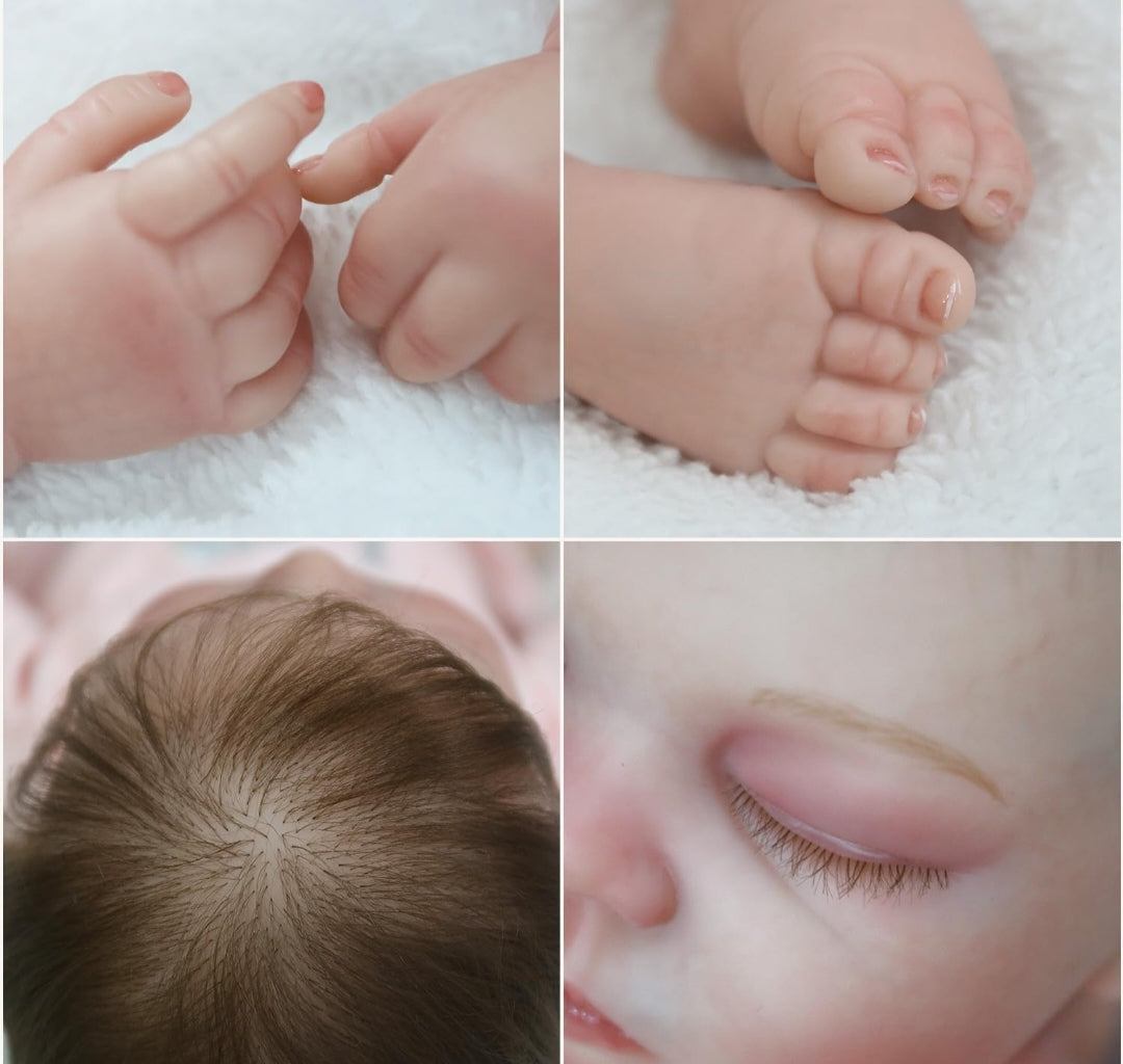 Lifelike Reborn Baby Doll Gift Set – Perfect Birthday & Christmas Present for Kids or Elderly Parents