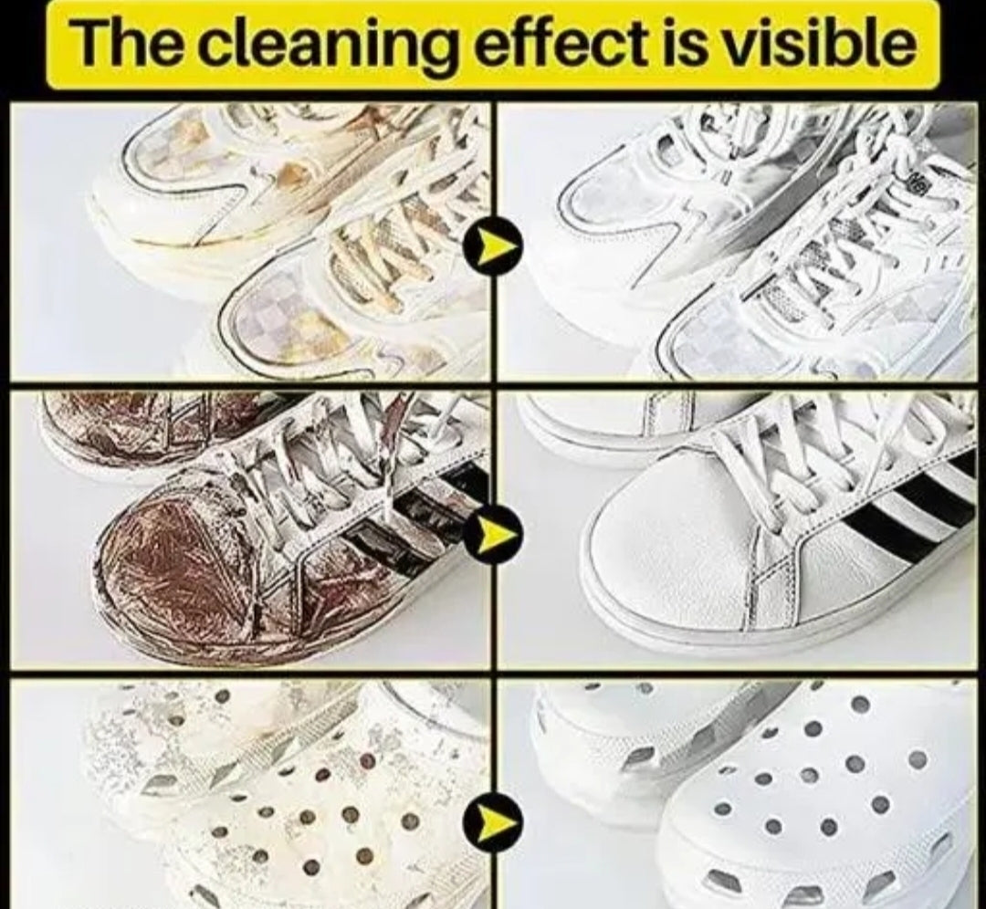 "Instant Shoe Shine Wipes – Quick, Effortless Cleaning for Sneakers & Leather"