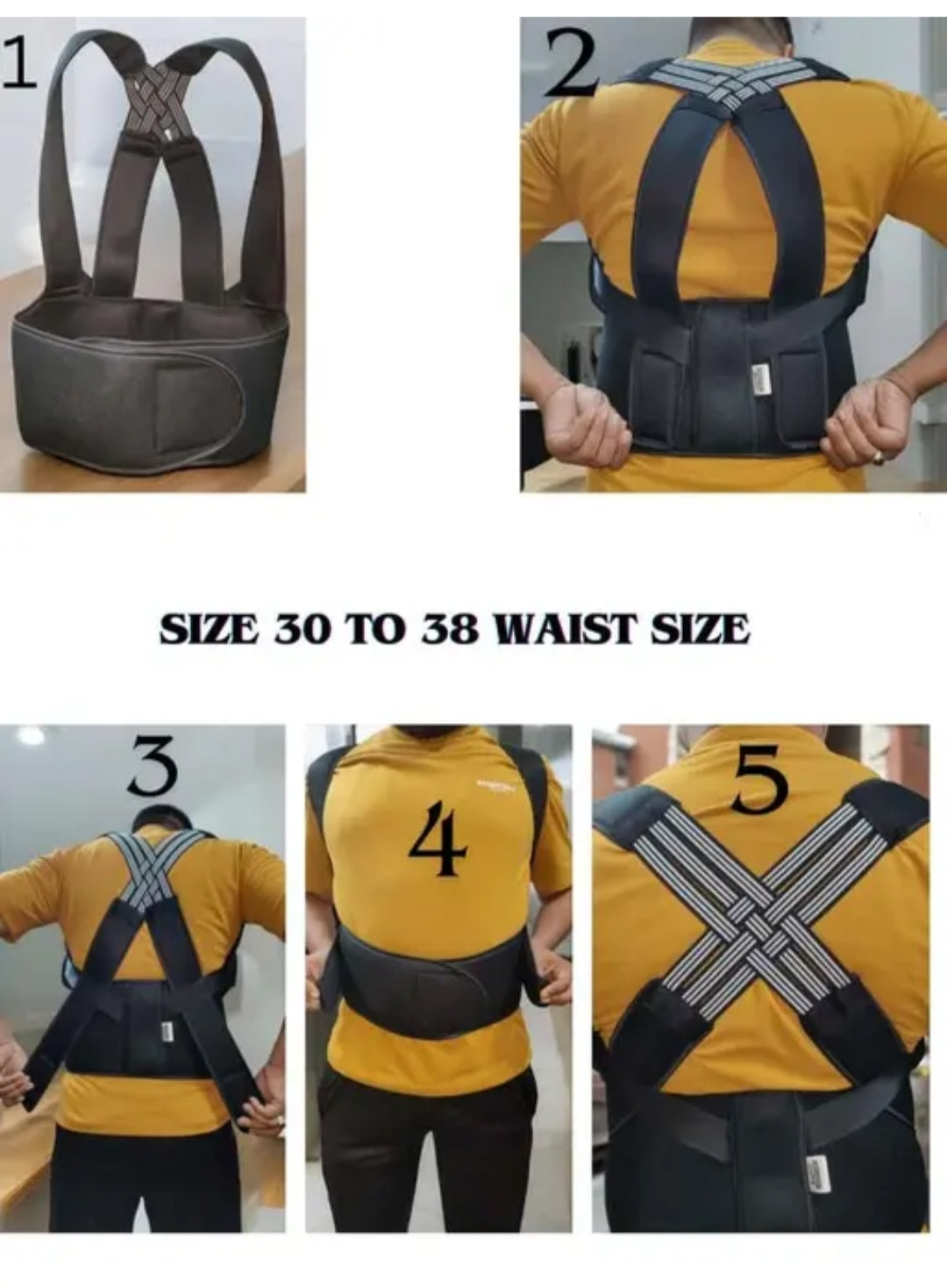“Invisible Posture Corrector Belt – Relief You Can Wear!”