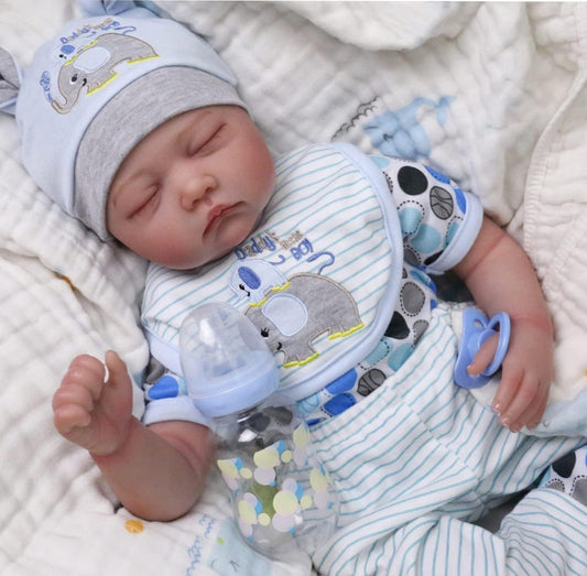 Lifelike Reborn Baby Doll Gift Set – Perfect Birthday & Christmas Present for Kids or Elderly Parents