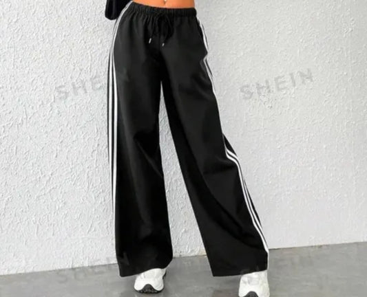 Pack of 2 Women’s Wide-Leg Track Pants – Stylish & Comfortable Activewear