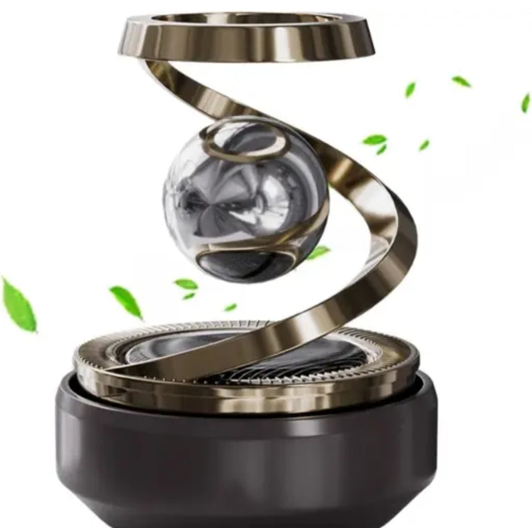Spiral Car Air Freshener – Solar Powered & Rotating Design