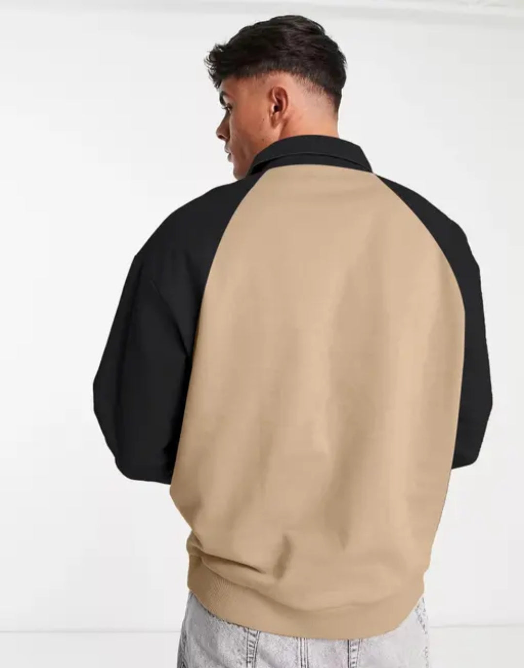 Brooklyn Graphic Half-Zip Sweatshirt – Bold Streetwear with Premium Comfort