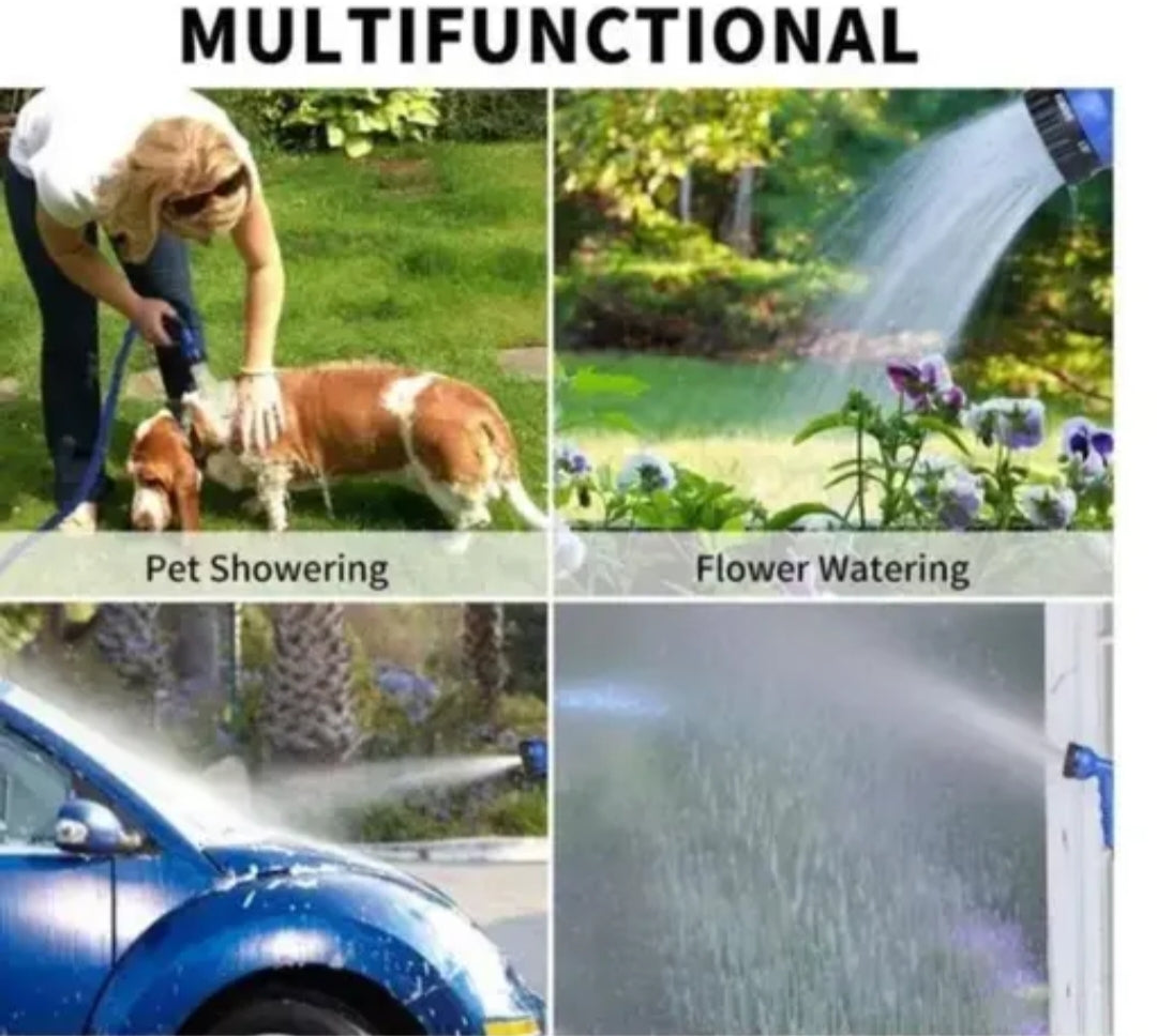 "Magic Hose 3X 50ft with Spray Nozzle and Packaging"
