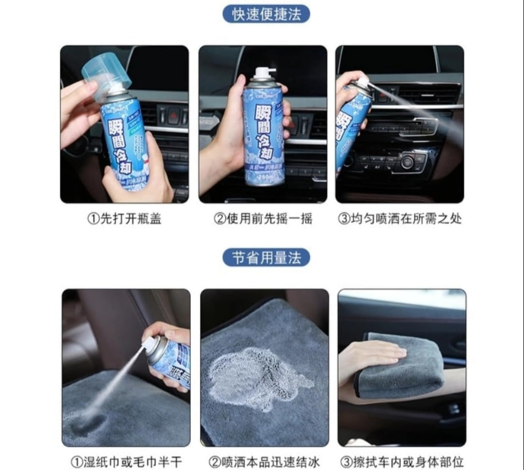 Multi-purpose Cooling Spray: Beat the Heat Anywhere
