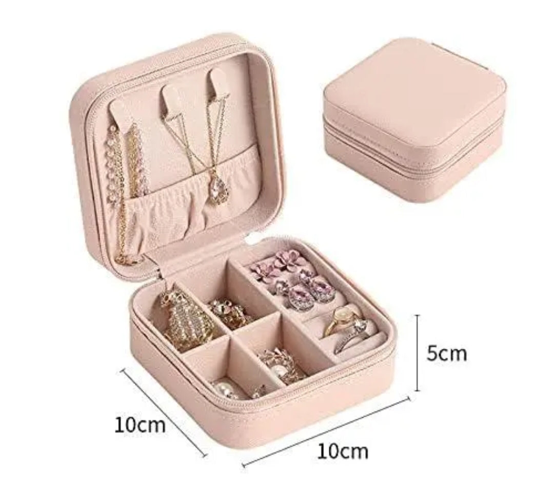 Mini Travel Jewelry Organizer Box (3 Colors)