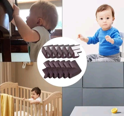 Baby Safety Corner Guards – Soft, Transparent, 3M-Adhesive Protection for Sharp Furniture Edges