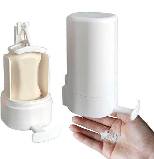 3-Speed Adjustable Soap Grinder Box – Waterproof, Dustproof & No-Drill Soap Dispenser for Handwashing & Laundry