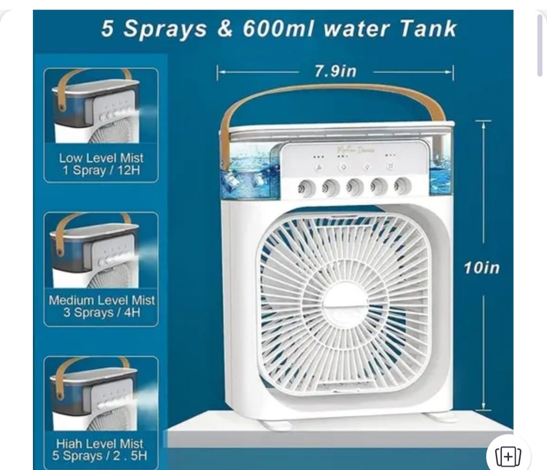 Mini USB Air conditioner & Humidifier fan