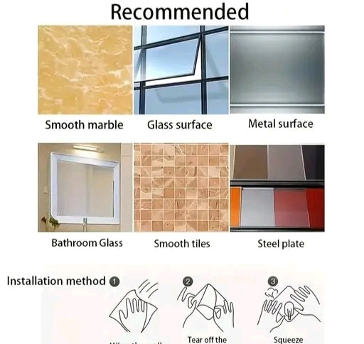 Heavy-Duty Mounting Strips - No Drill Hooks for Tile, Glass & Metal | 10KG Hold