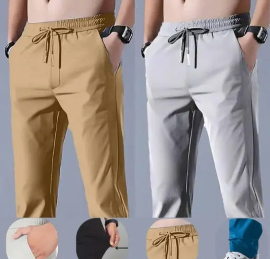2-Pack Men’s Slim-Fit Stretch Joggers