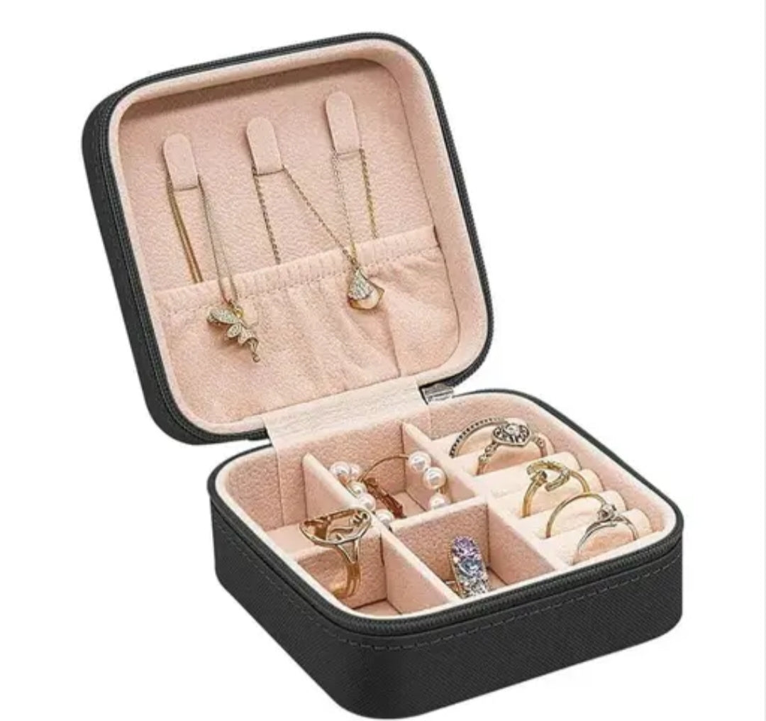 Mini Travel Jewelry Organizer Box (3 Colors)