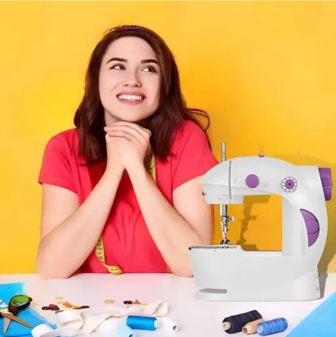 Mini Sewing Machine Style Makeup Organizer