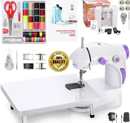 Mini Sewing Machine Style Makeup Organizer