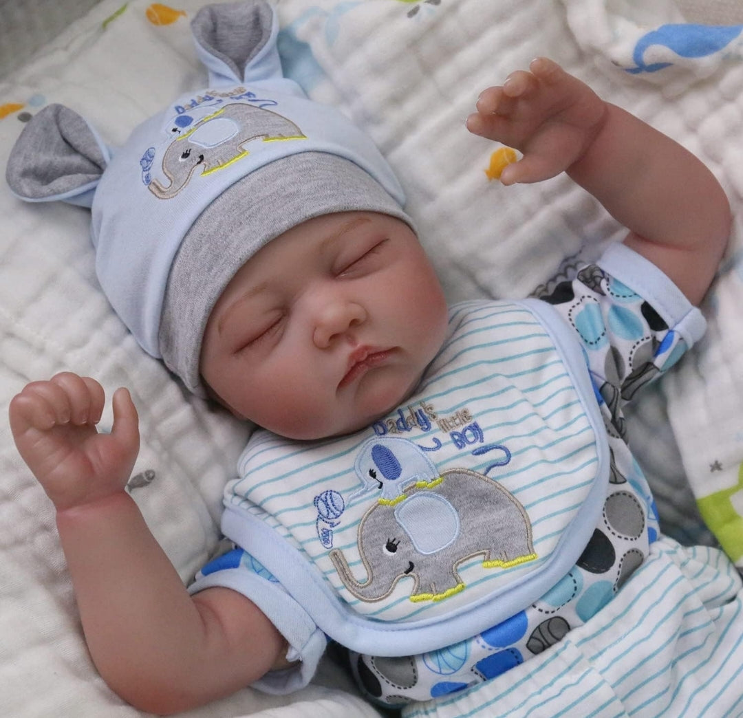 Lifelike Reborn Baby Doll Gift Set – Perfect Birthday & Christmas Present for Kids or Elderly Parents