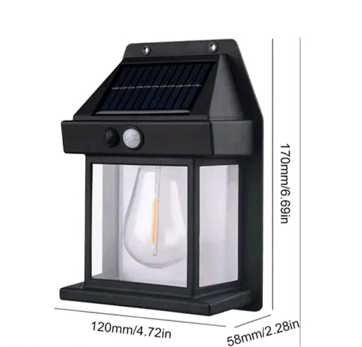 Solar Motion Sensor Light – 3-Work Mode Security Light with Adjustable Brightness, Weatherproof ABS Frame