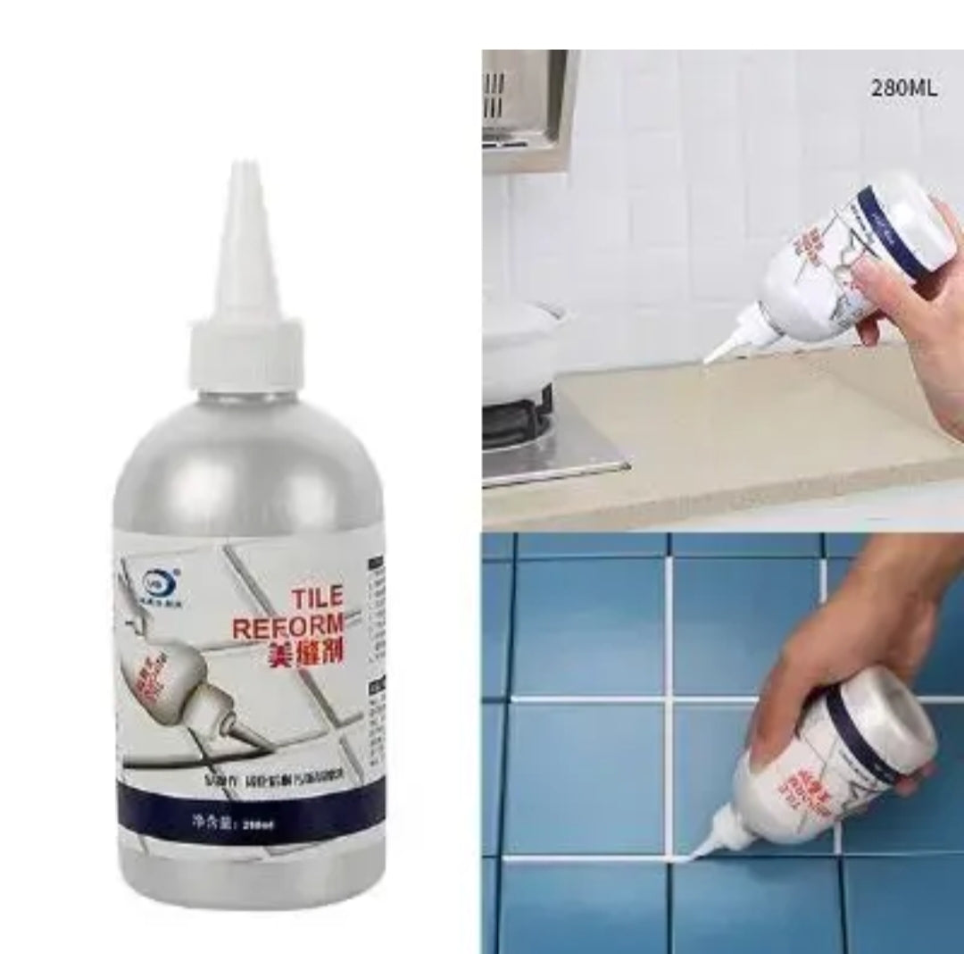 280 ml Waterproof Tiles Gap Filler – Long-Lasting, Mold-Resistant Sealant for Clean, Smooth Tile Finish