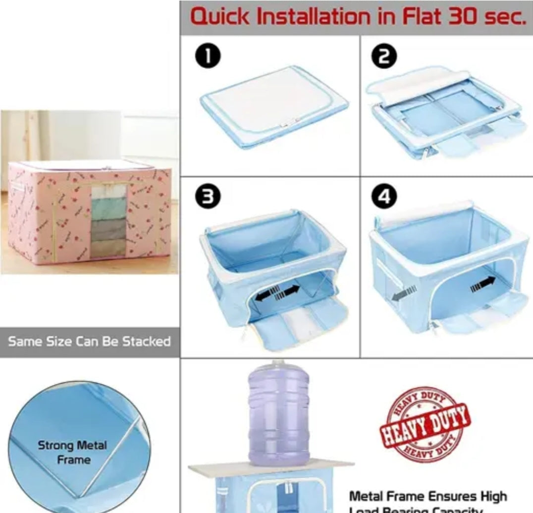 Multi-Purpose Foldable Storage Organizer
