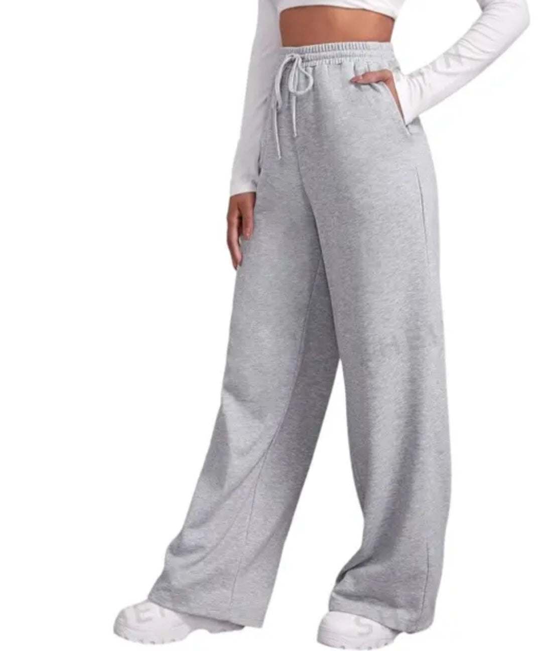 Oversized Women's Joggers - Pack of 2 (Black & grey)