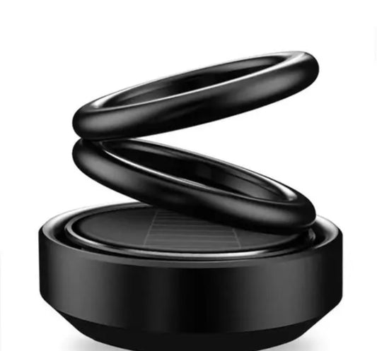 Solar-Powered Aromatherapy Rotating Air Freshener.