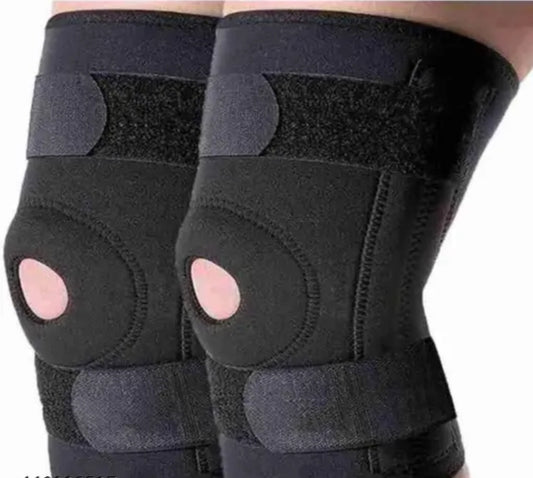 Knee Support Brace with Open Patella – Adjustable & Breathable (1 Pair)